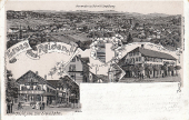 Gasthaus zur Eisenbahn und Gasthaus zur Sonne 1905 