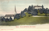 Kirche mit Kommende 1907 